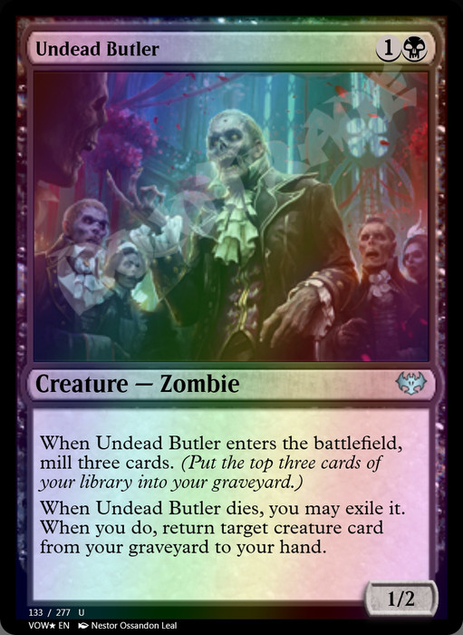 Undead Butler FOIL