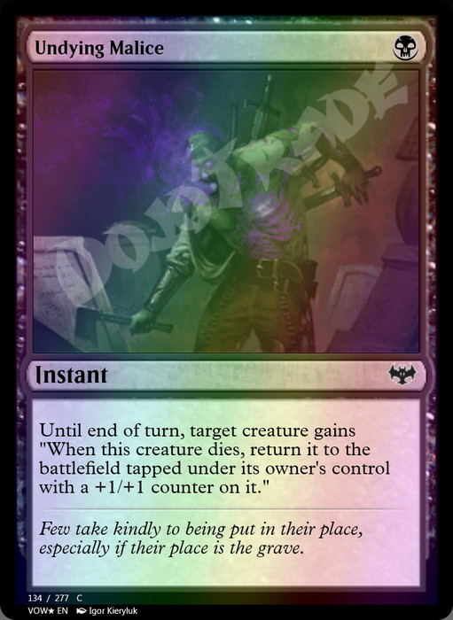 Undying Malice FOIL