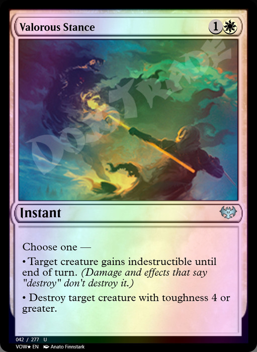 Valorous Stance FOIL