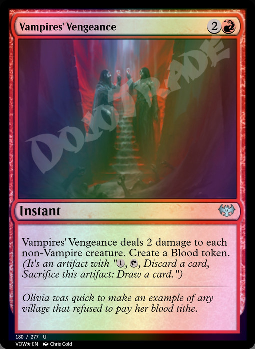 Vampires' Vengeance FOIL