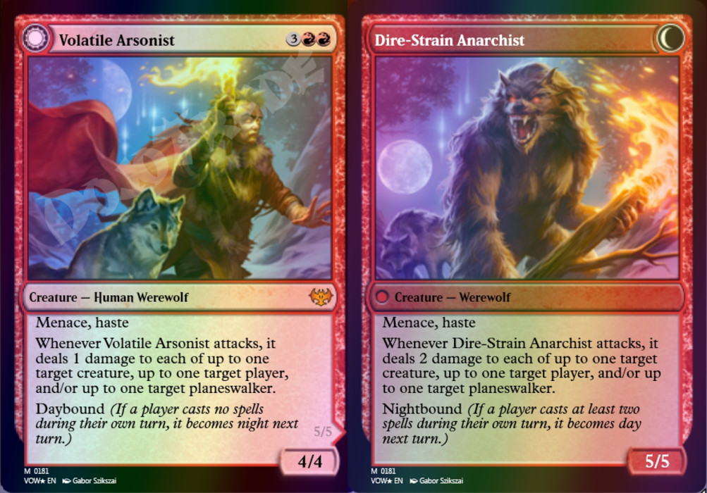 Volatile Arsonist FOIL