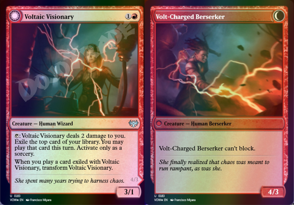 Voltaic Visionary FOIL