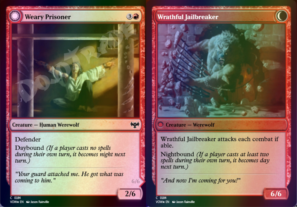 Weary Prisoner FOIL