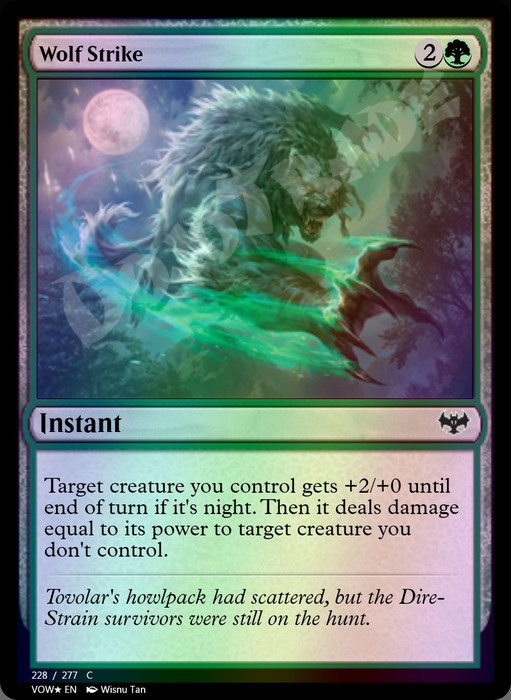 Wolf Strike FOIL