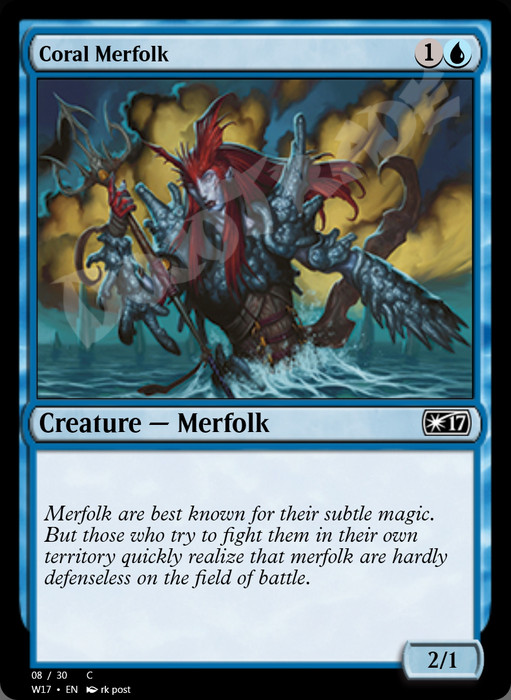 Coral Merfolk