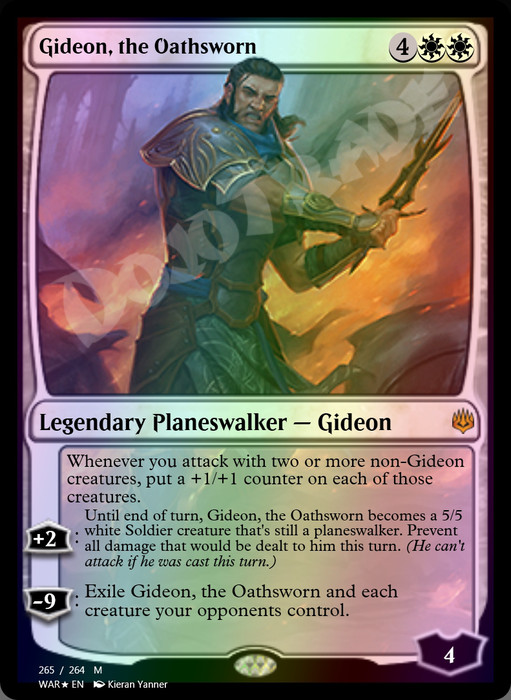 Gideon, the Oathsworn FOIL