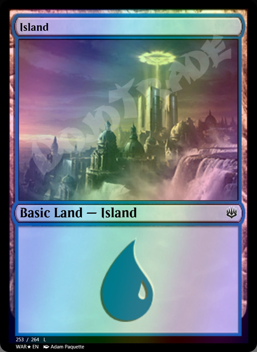 Island (#253) FOIL