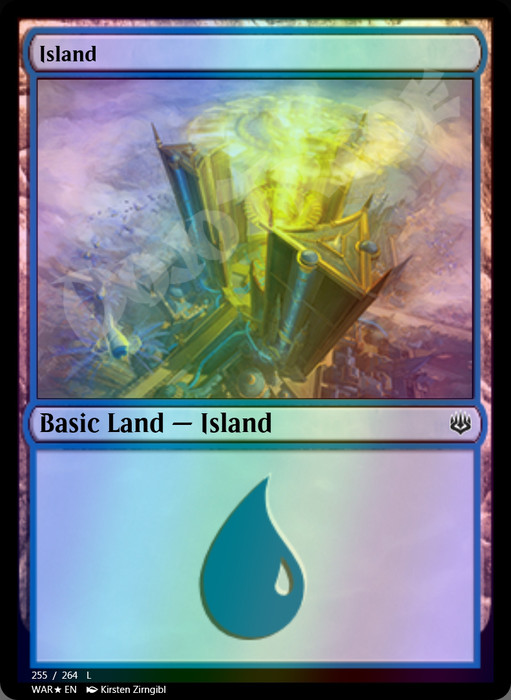 Island (#255) FOIL