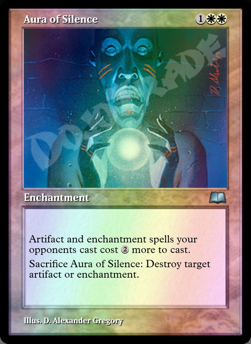 Aura of Silence FOIL