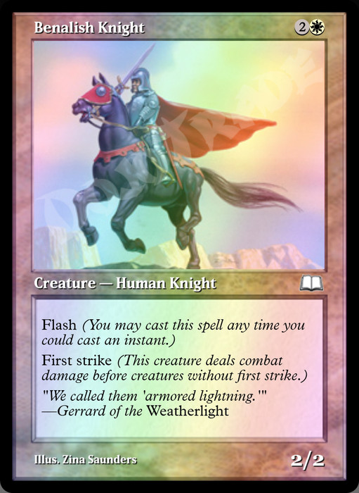 Benalish Knight FOIL