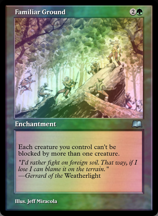 Familiar Ground FOIL