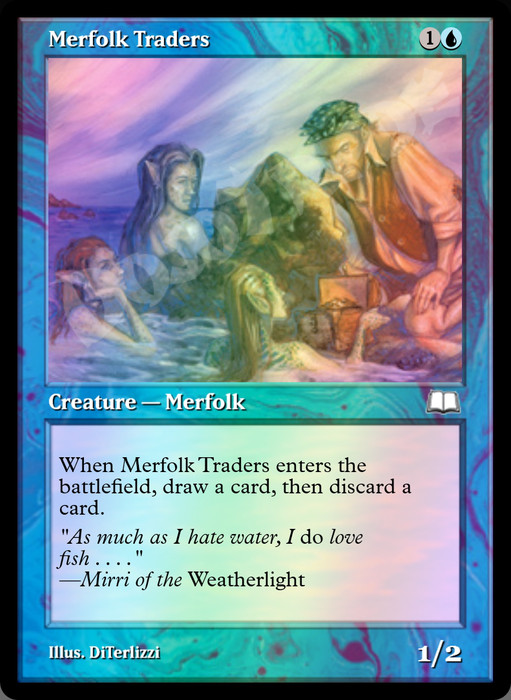 Merfolk Traders FOIL