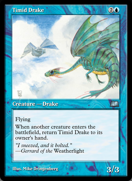 Timid Drake