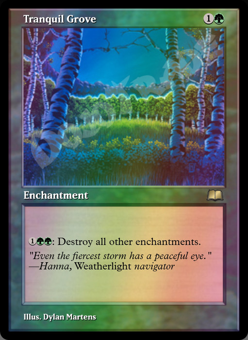 Tranquil Grove FOIL