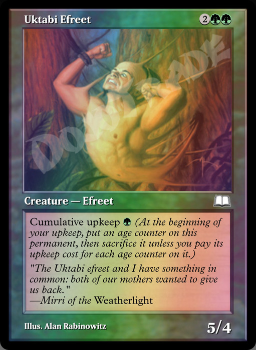 Uktabi Efreet FOIL