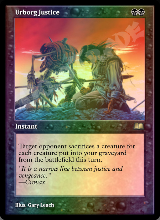 Urborg Justice FOIL