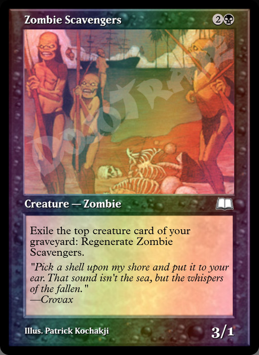 Zombie Scavengers FOIL