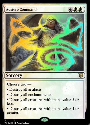 Austere Command FOIL