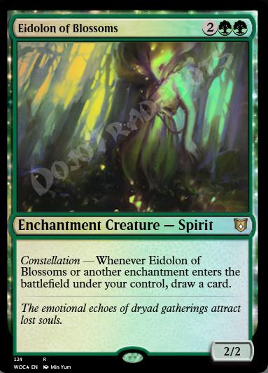 Eidolon of Blossoms FOIL