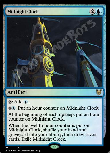 Midnight Clock FOIL