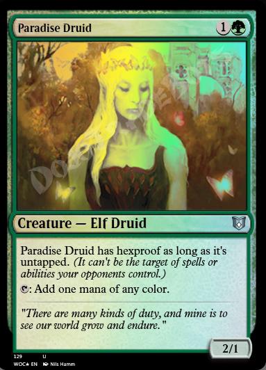 Paradise Druid FOIL