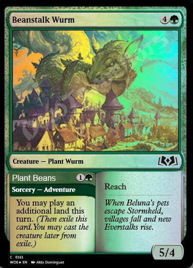 Beanstalk Wurm FOIL