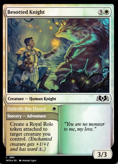 Besotted Knight FOIL