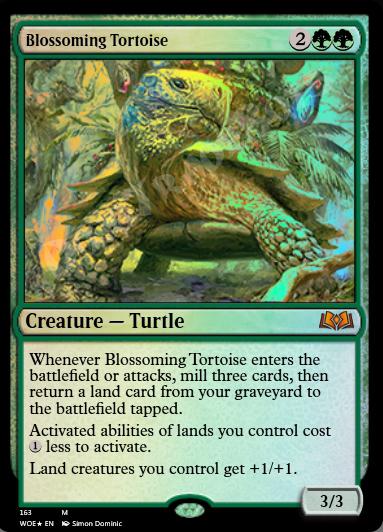 Blossoming Tortoise FOIL