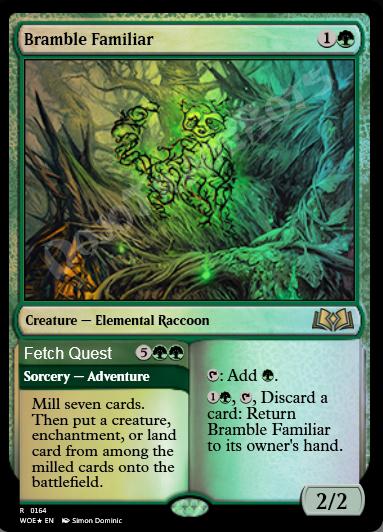 Bramble Familiar FOIL