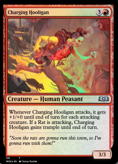 Charging Hooligan FOIL