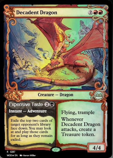 Decadent Dragon (Showcase) FOIL