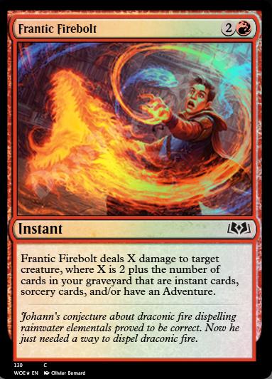 Frantic Firebolt FOIL