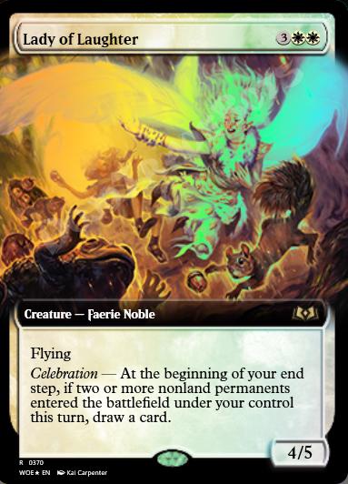 Lady of Laughter (Extended Art) FOIL