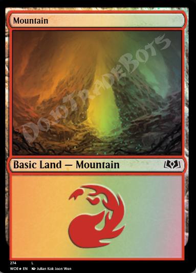 Mountain (#274) FOIL