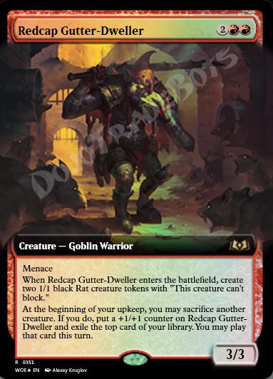 Redcap Gutter-Dweller (Extended Art) FOIL