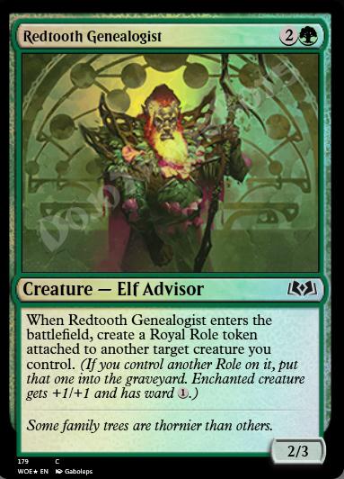 Redtooth Genealogist FOIL