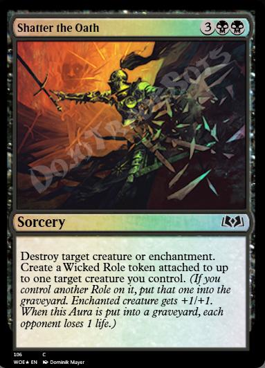 Shatter the Oath FOIL