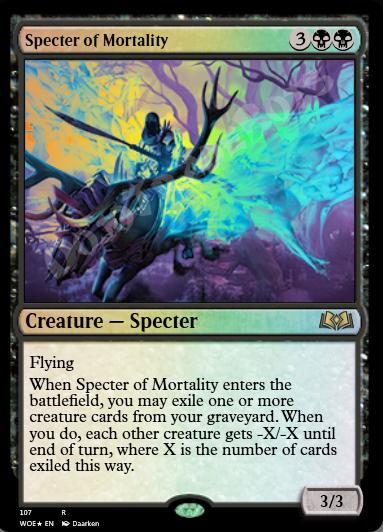 Specter of Mortality FOIL