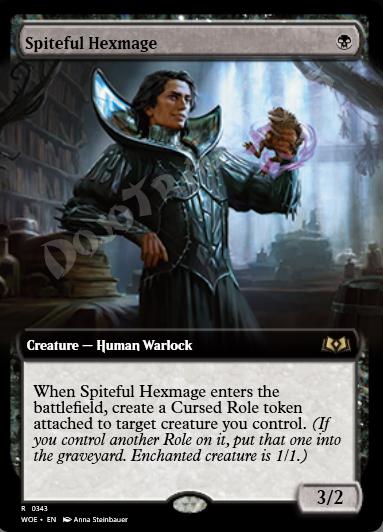 Spiteful Hexmage (Extended Art)