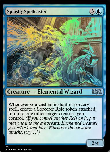 Splashy Spellcaster FOIL