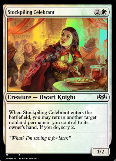 Stockpiling Celebrant FOIL