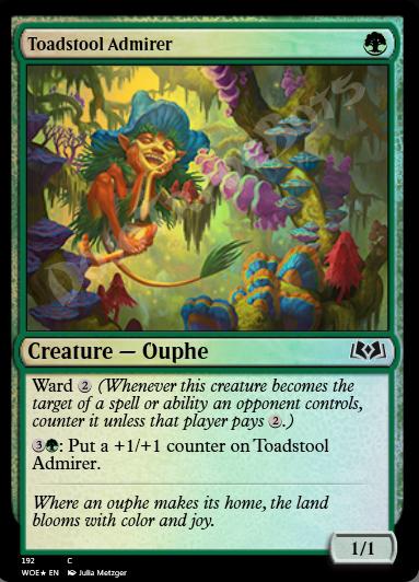 Toadstool Admirer FOIL