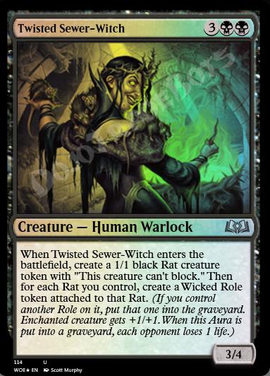 Twisted Sewer-Witch FOIL