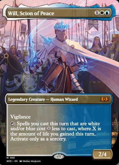 Will, Scion of Peace (Borderless)