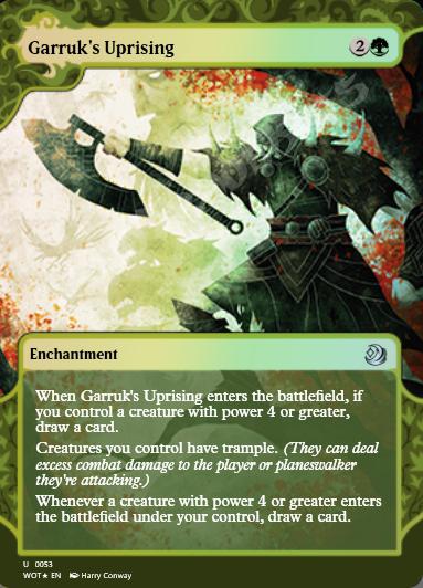 Garruk's Uprising FOIL