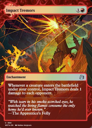 Impact Tremors FOIL