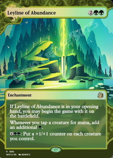 Leyline of Abundance FOIL