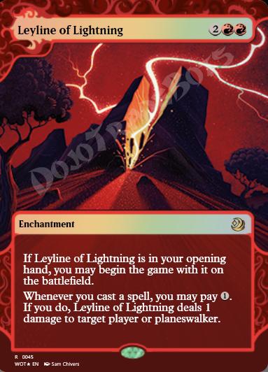 Leyline of Lightning FOIL