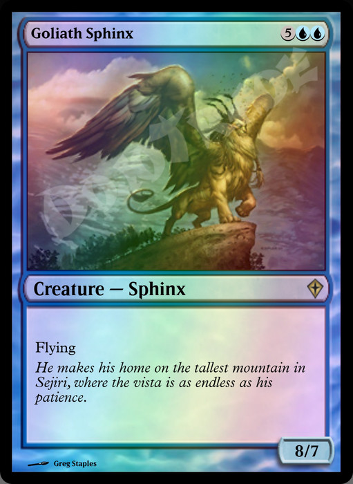 Goliath Sphinx FOIL