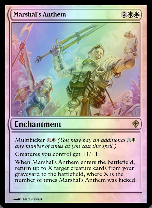 Marshal's Anthem FOIL